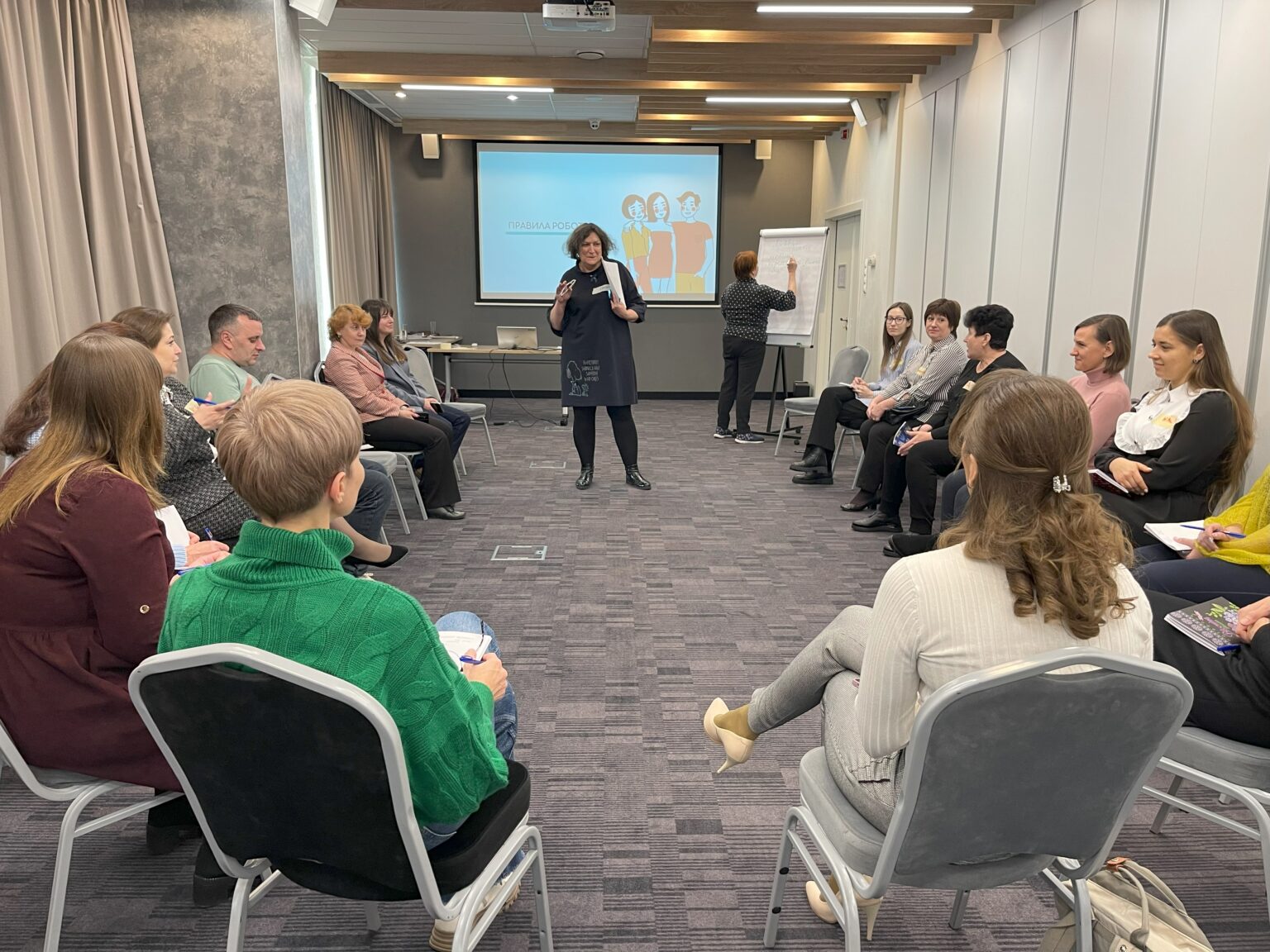 Навчені перші ведучі тренінгів з батьківства без гендерних стереотипів